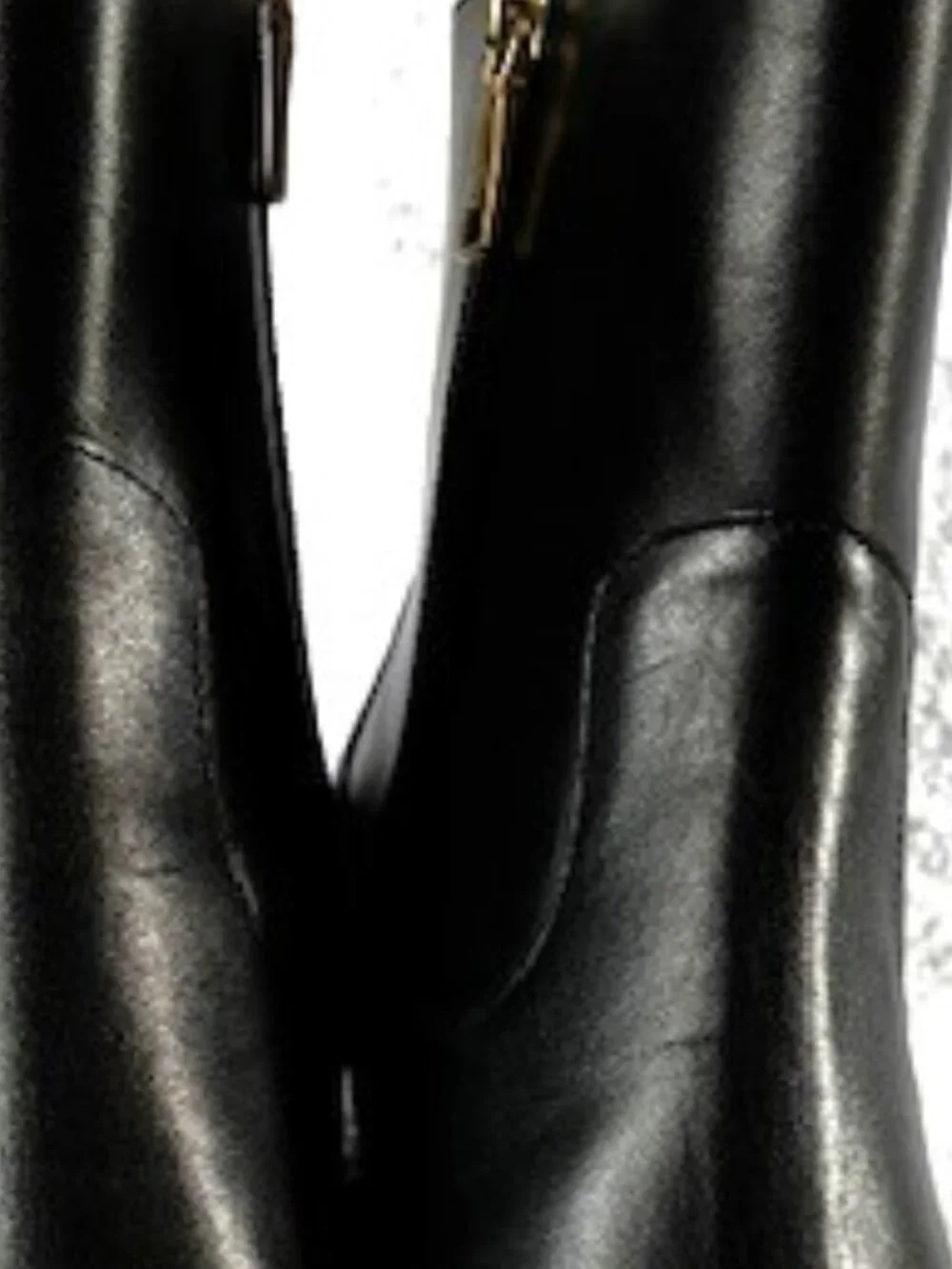 Coach Josephine black leather wedge bootie NWOT Size 8-1/2 - Picture 12 of 13